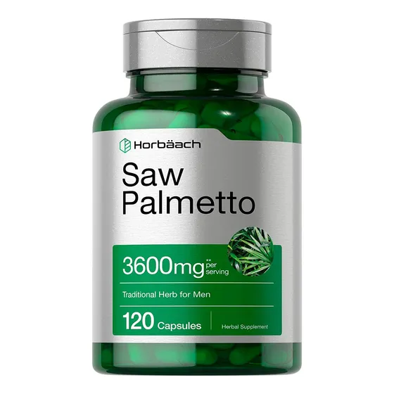 Suplemento Saw Palmetto 3600  1200 Mg Capsula 120 Horbaach