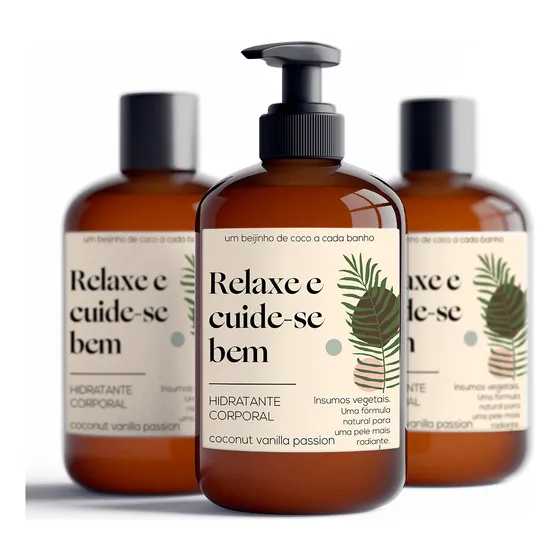 Hidratante Coconut Vanilla Pele Perfumada E Aveludada 250ml