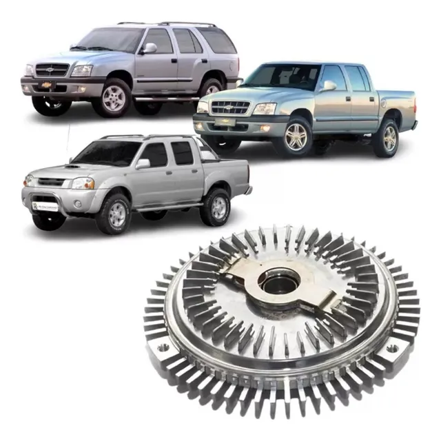Polea Viscosa Para Chevrolet S10 2.8td Mwm 4c Desde 1997