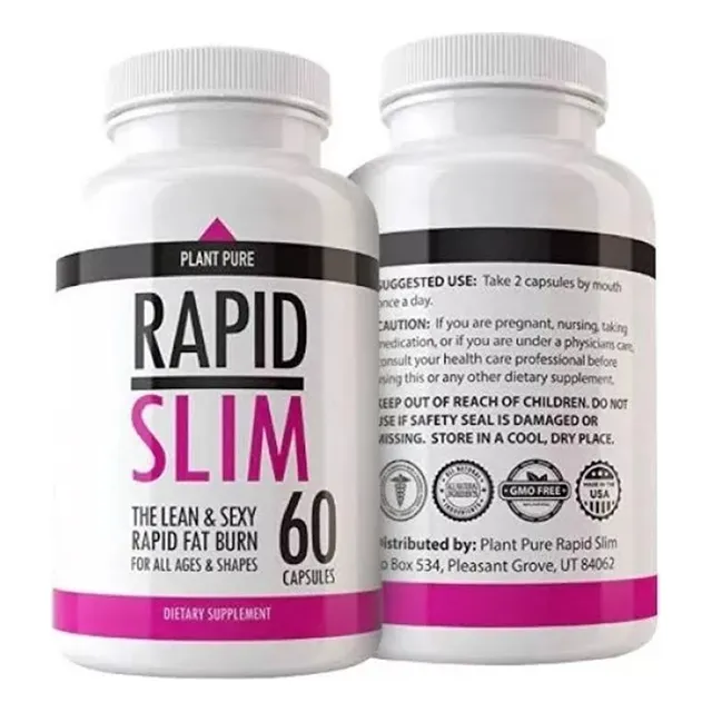  Rapid Slim Reducir La Grasa Bajar De Peso Bloquea Apetito