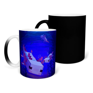 Minecraft Ajolotes Taza Mágica Personalizada Mod 10 Minecraft Ajolotes Taza Mágica Personalizada Mod 10