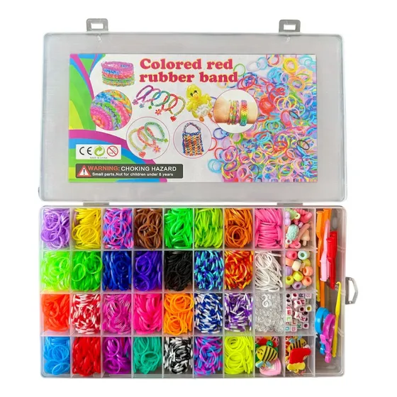 Loom Bands Caja De Gomitas Para Hacer Pulseras N1 / M11