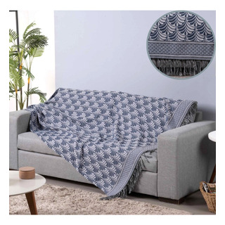 Manta Para Sofá Dupla Face Decorativa Com Franja Estampadas Manta Para Sofá Dupla Face Decorativa Com Franja Estampadas