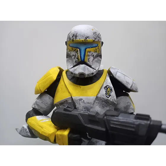 Star Wars The Black Series Clone Commando Gregor Custom