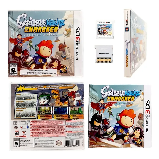 Scribblenauts Unmasked Nintendo 3ds  (Reacondicionado)
