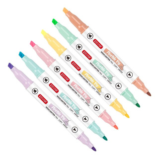 Zeyar Highlighter, Dual Tip Marker Pen, Chisel And Fine Tips Zeyar Highlighter, Dual Tip Marker Pen, Chisel And Fine Tips