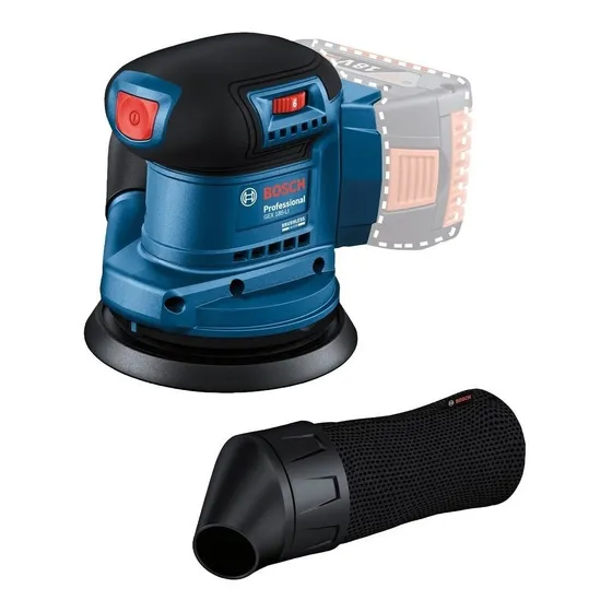 Lijadora Excéntrica 5  18v Brushless Bosch Gex 185-li 