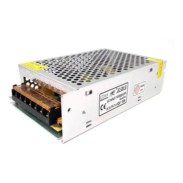 Fuente Conmutada 12v 10a Cdmx Electrónica