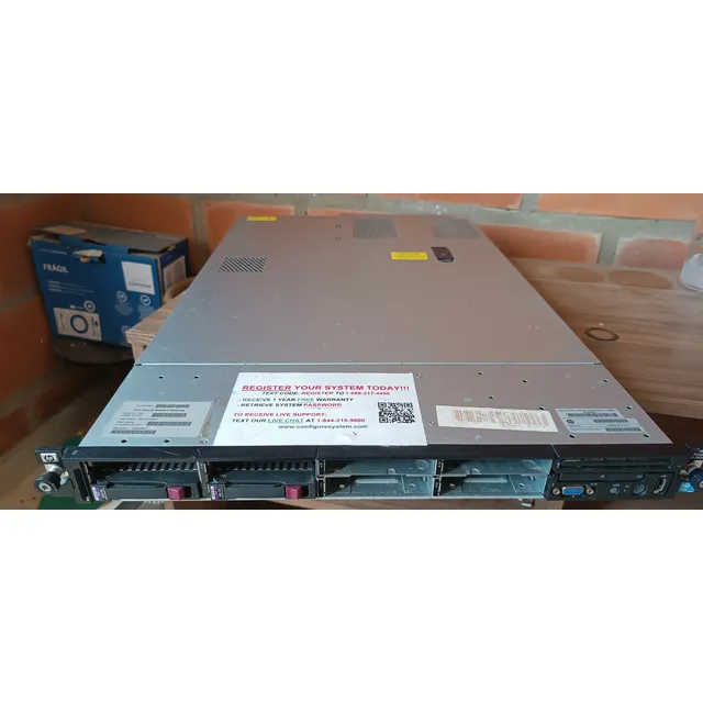 Servidor Hp Proliant Dl360 G7 Xeon 12 Core (x2)+32gb+400gb