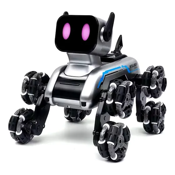 Perro Robot Futurista Inteligente Juguete Acrobático