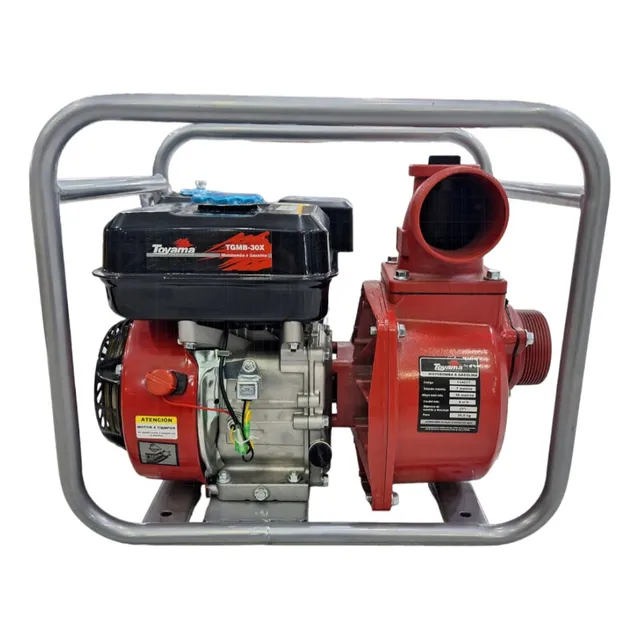 Motobomba 3¨x3 6.5 Hp Agricola Autocebante Toyama A Gasolina