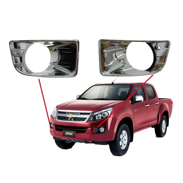 Cubre Neblineros Cromado Chevrolet Dmax 2015-2017