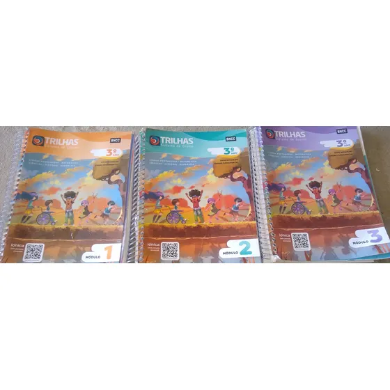 Kit 3 Em 1 ( Trilhas 3  Sistema De Ensino Ftd - 3 Módulos)