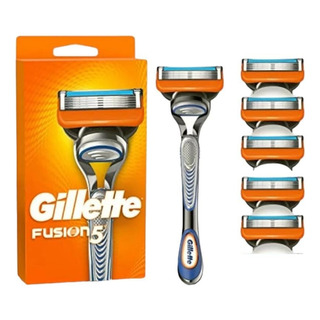 Gillette Maquina Para Afeitar Fusion5 Recargable +6 Gillette Maquina Para Afeitar Fusion5 Recargable +6