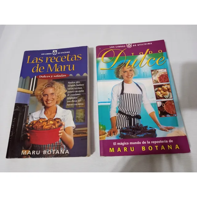 Todo Dulce El Magico Mundo De La Reposteria Maru Botana X2 P