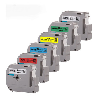 Cinta Etiquetadora Brother-pt Mod Mk231-12mm X 8m V\colores Cinta Etiquetadora Brother-pt Mod Mk231-12mm X 8m V\colores