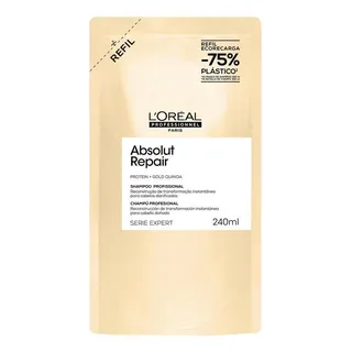 Shampoo Refil Absolut Repair 240ml L'oréal Professionnel Shampoo Refil Absolut Repair 240ml L'oréal Professionnel