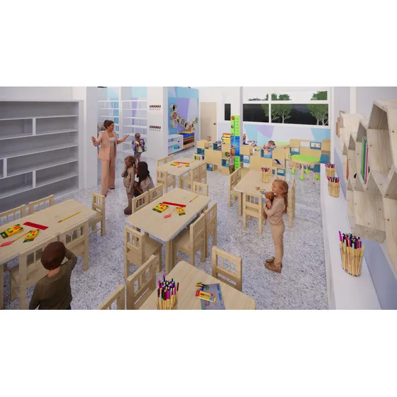 Renders Diseño De Centros Educativos ,diseños Comerciales