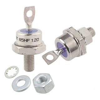2 Pz Diodo 85amp 1200v Cargador De Batería Positivo Negativo 2 Pz Diodo 85amp 1200v Cargador De Batería Positivo Negativo