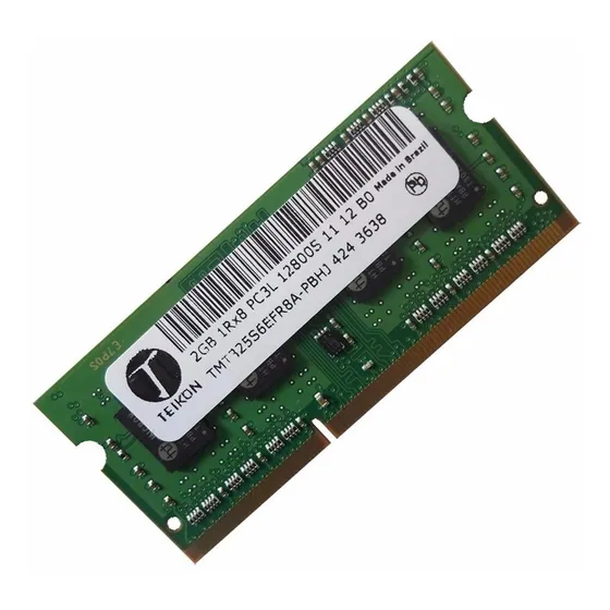 Memória Ddr3 2gb Pc3l-12800s Notebook Sti Na1402  Teikon