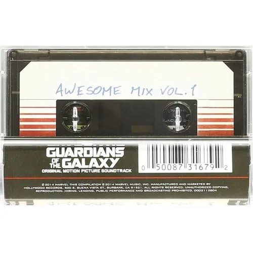 Guardians Of The Galaxy Awesome Mix Vol 1 Cassette