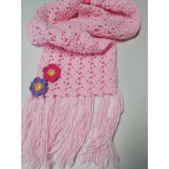 Bufandas Para Niñas En Crochet