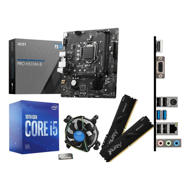 Kit De Actualización Intel Core I5 C/graficos 16 Gb Ram