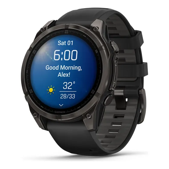 Smartwatch Garmin Fenix 8 47mm Amoled Safiro
