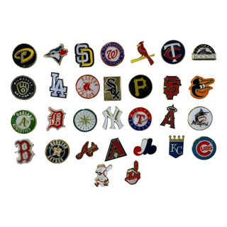 Set De Pines De Equipos Mlb 30 Piezas Set De Pines De Equipos Mlb 30 Piezas