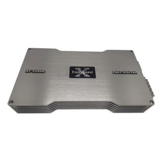 Amplificador Pyramid Xplosound Xf5200 5200w D 5 Canais Preto Amplificador Pyramid Xplosound Xf5200 5200w D 5 Canais Preto