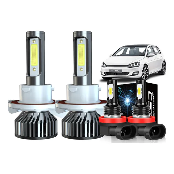 Para Nissan Sentra 2008 2009 2010 Kit De Focos Led 9008 H11