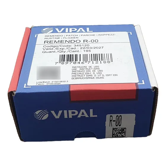 Remendo Ar Frio 30mm Tipo Estrela Caixa 100 Unidade Vipal 