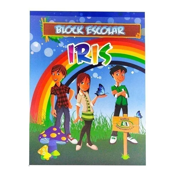 Block Papel Iris Tamaño Carta 35 Hojas X 3 Unidades 