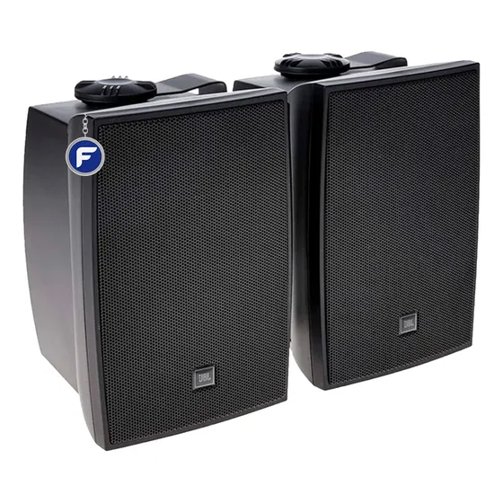 Caixa Acústica Jbl C 321p Preta 60w Som Ambiente Cor Preto