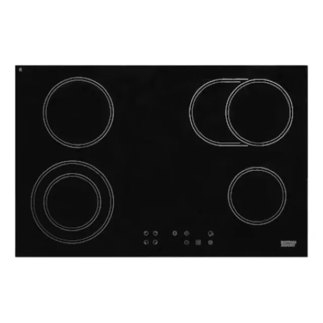 Tope De Cocina 4 Hornillas Electrico Digital Bottom Mount