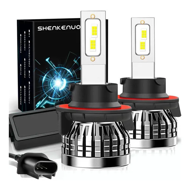 Qr1 Kit De Focos Led 9008 H13 Para Dodge 28000lm Canbus Csp
