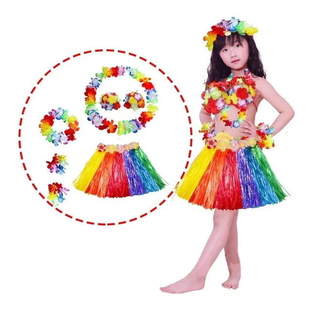 Pack Hawaiano Luau 5 Productos Niño(a)