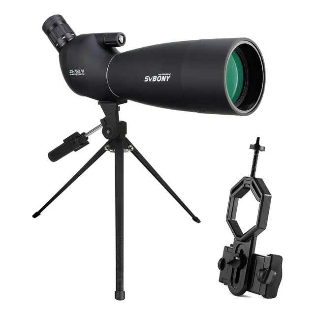 Telescopio Terrestre Alta Potencia + Adaptador De Celular