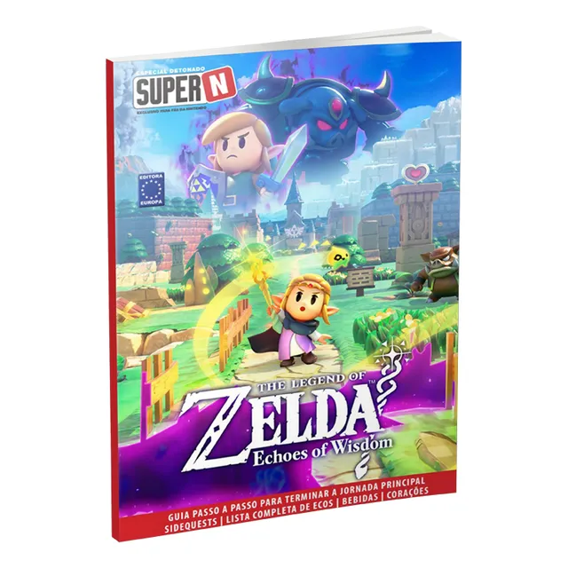 Livro The Legend Of Zelda: Echoes Of Wisdom - Detonado