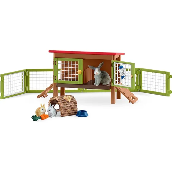 Juguete Granja Conejera Para Niños - Schleich