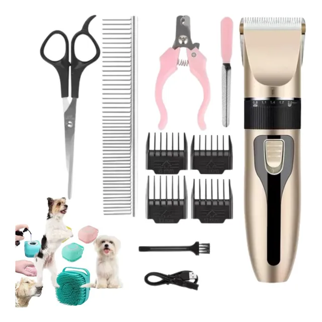 Maquina De Corte Para Mascota Caniche Pelo Largo Profesional