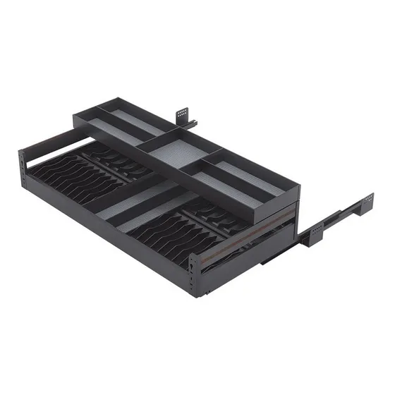 Gaveta Organizador De Platos Doble Nivel 1.0 Volpe Bari