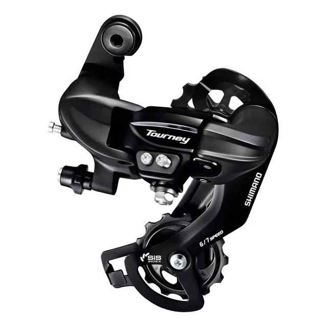 Shimano RD-TY300 SGS caja de cambios trasera o tourney 6/7v sin gancho color negro