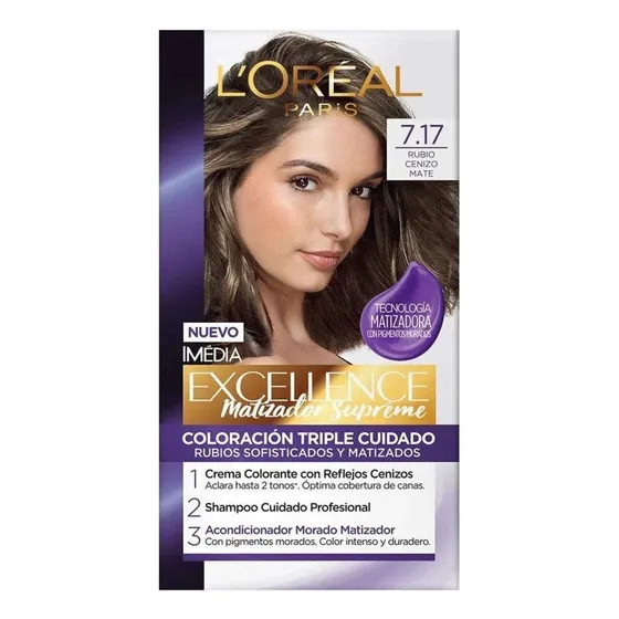 Tinte Loreal Paris Excellence Matizador Supreme 70ml
