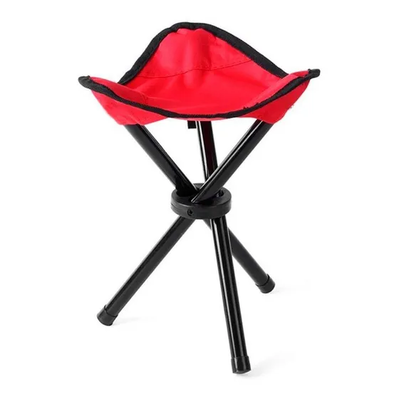 Banco Plegable De 3 Patas Ideal Para Pesca, Camping 60 Kg