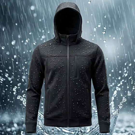 Campera Neopren Hombre Impermeable Con Polar Premium