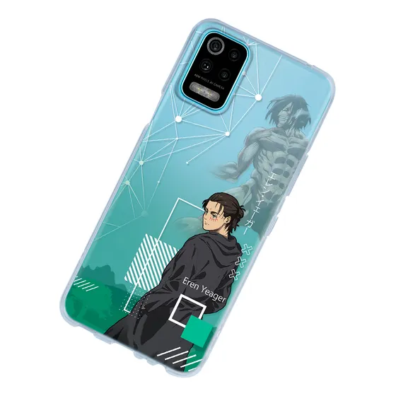 Funda Para LG Attack On Titan Eren Final Anticaída Case
