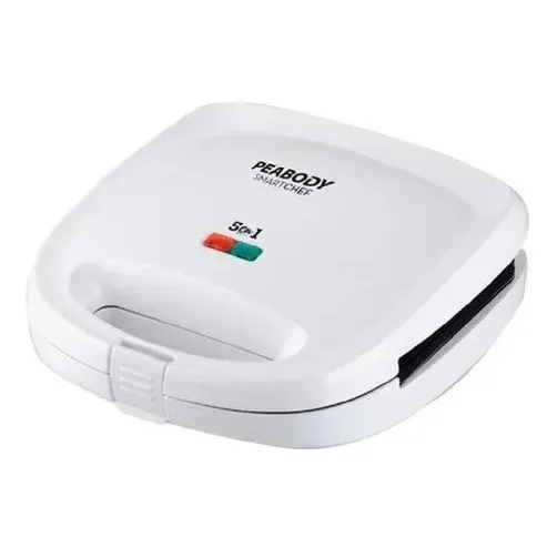 Waflera Sandwichera Peabody Grill Plancha 5 En 1 + 10 Placas Intercambiables + Garantia Oficial En Todo El Pais