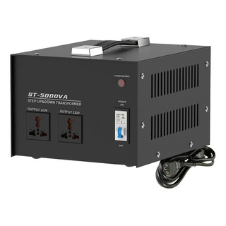 Transformador Convertidor De Voltaje 5000w 110-220v Transformador Convertidor De Voltaje 5000w 110-220v