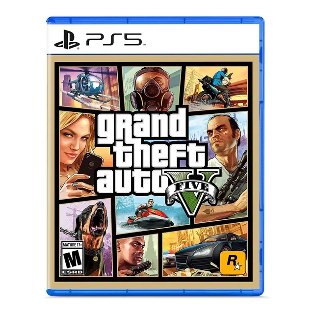 Grand Theft Auto V Gta V Playstation 5 Ps5 Juego Fisico!!